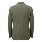 Roberto Pepe Luxury Green Cotton Men's Jacket - Eljoys Fashion 