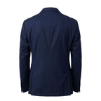 Roberto Pepe Luxury Blue Cotton Men Jacket - Eljoys Fashion 