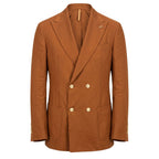 Roberto Pepe Luxury Brown Linen Men's Jacket - Eljoys Fashion 