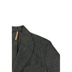Roberto Pepe Luxury Blue Viscose Men Jacket - Eljoys Fashion 