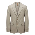 Roberto Pepe Luxury Beige Cotton Men's Jacket - Eljoys Fashion 