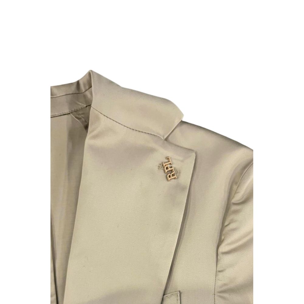 Roberto Pepe Luxury Beige Cotton Men's Jacket - Eljoys Fashion 