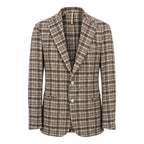 Roberto Pepe Luxury Brown Cotton Men Jacket - Eljoys Fashion 