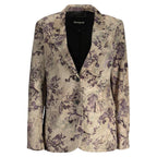 Desigual Green Polyester Women's Jacket - Eljoys Fashion 