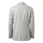 Roberto Pepe Luxury Grey Wool Men Jacket