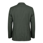 Roberto Pepe Luxury Green Wool Men Jacket