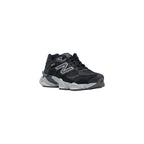 New Balance Black Suede Leather Chunky Sneakers