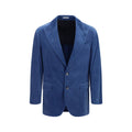 Brunello Cucinelli Blue Cotton Blazer