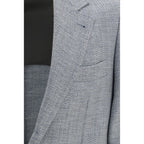 Brunello Cucinelli Gray Wool Oves Aries Blazer