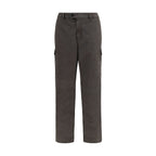 Brunello Cucinelli Brown Cotton Casual Pants