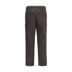 Brunello Cucinelli Brown Cotton Casual Pants