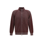 Brunello Cucinelli Bordeaux Cashmere Cardigan - Eljoys Fashion 
