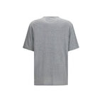 Brunello Cucinelli Gray Cotton T-Shirt