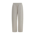Brunello Cucinelli Beige Cotton Casual Pants - Eljoys Fashion 