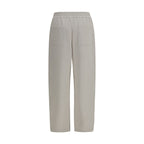 Brunello Cucinelli Beige Cotton Casual Pants - Eljoys Fashion 