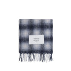 Maison Kitsuné Gray Alpaca Vicugna Pacos Scarf