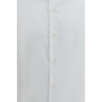 Finamore White Cotton Dress Shirt