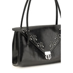 Marni Black Calf Leather Bos Taurus Shoulder Bag