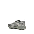 New Balance Gray Fabric Athletic Sneakers