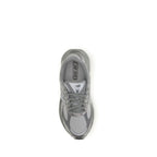 New Balance Gray Fabric Athletic Sneakers