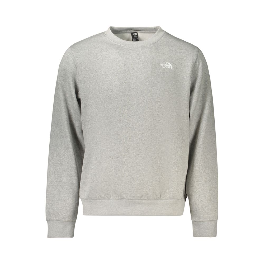 The North Face Gray Cotton Men's Sweatshirt - Eljoys Fashion 