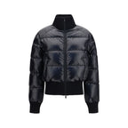 Moose Knuckles Black Nylon Full-Length Jacket