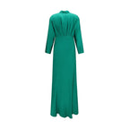 Forte_Forte Bicolor Silk Cocktail Dress