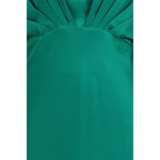 Forte_Forte Bicolor Silk Cocktail Dress