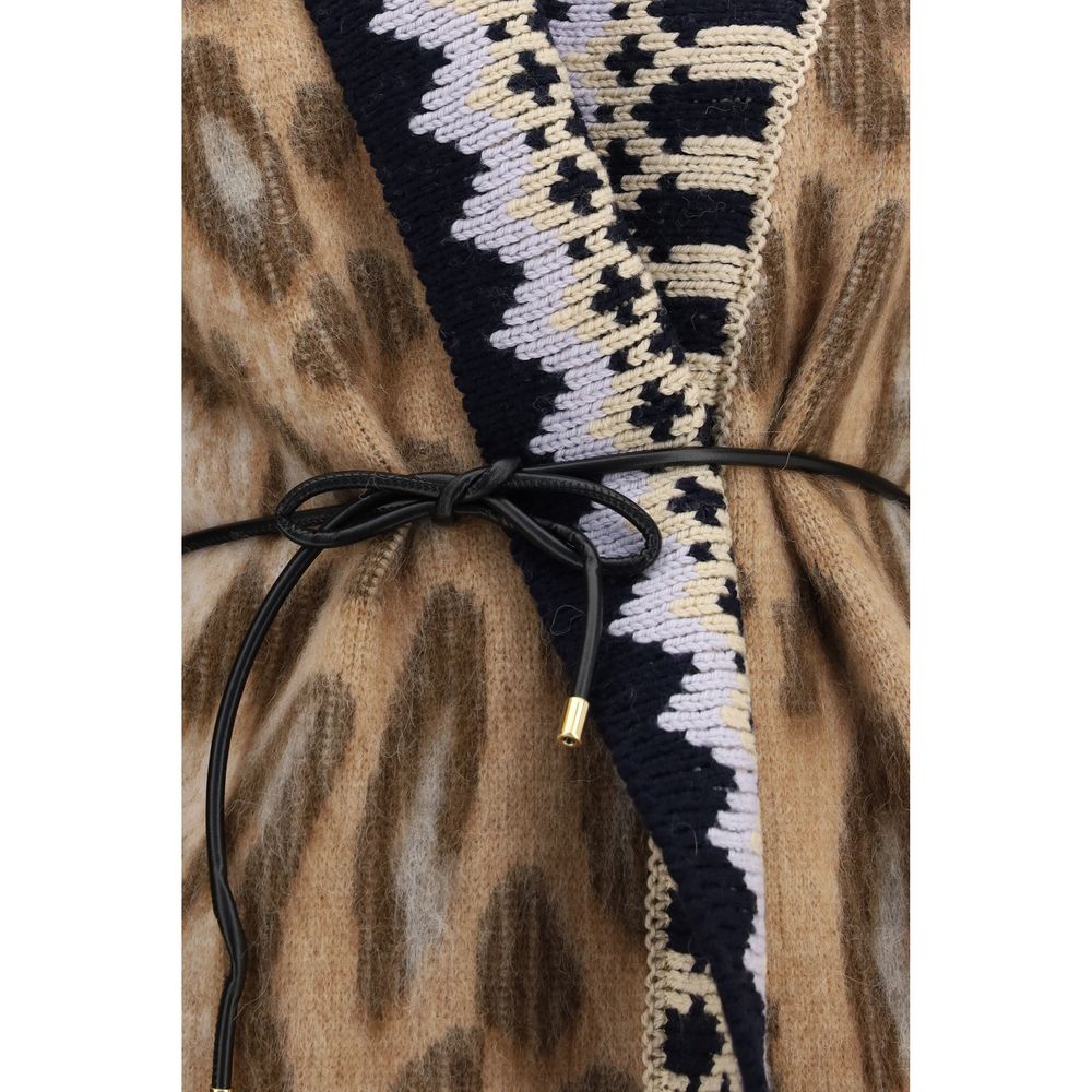 Forte_Forte Beige Alpaca Vicugna Pacos Cardigan