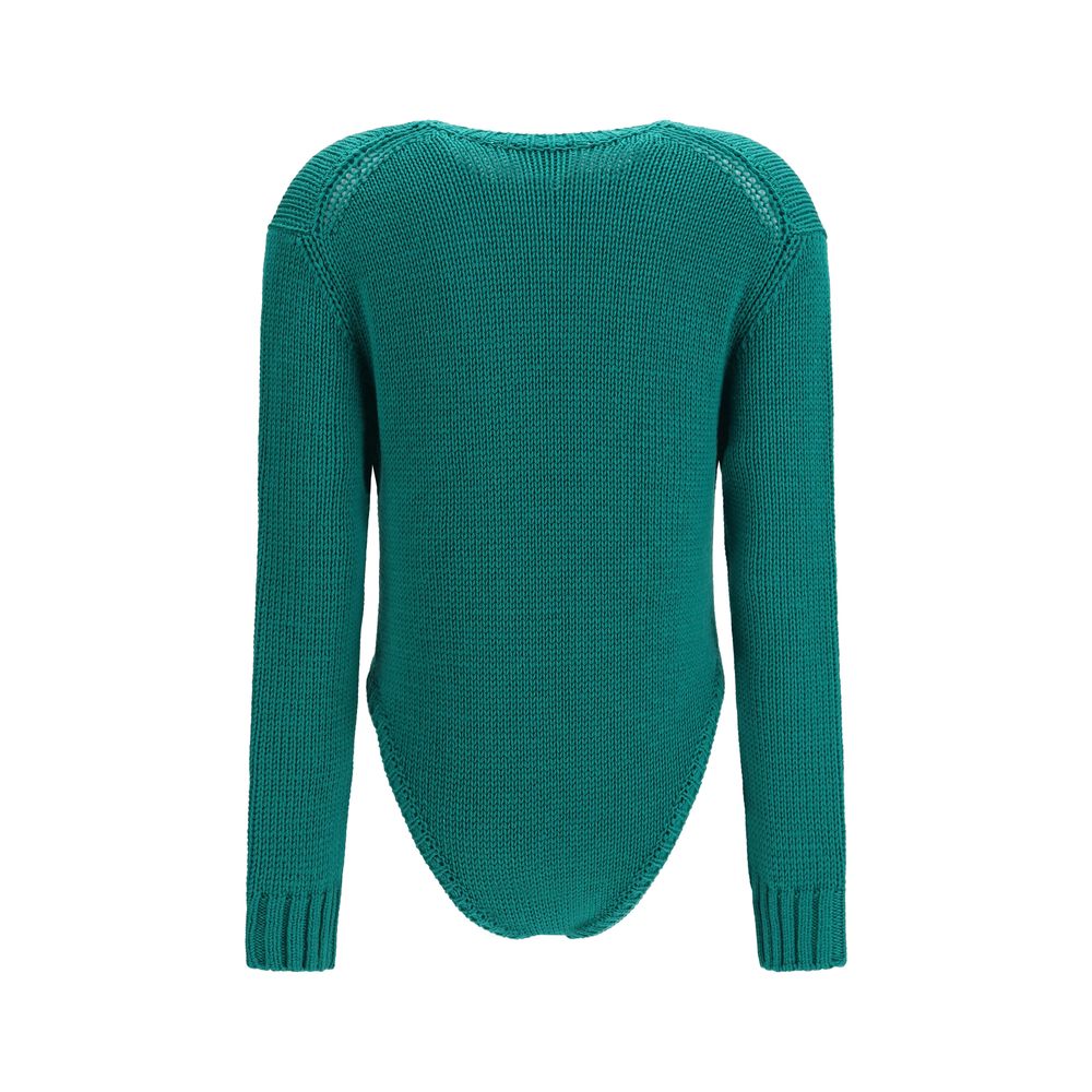 Forte_Forte Bicolor Wool Oves Aries Bodysuit