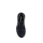 Prada Blue Fabric Athletic Sneakers