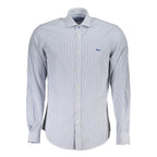 Harmont & Blaine White Cotton Men's Shirt - Eljoys Fashion 