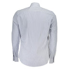 Harmont & Blaine White Cotton Men's Shirt - Eljoys Fashion 