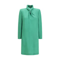 Valentino Garavani Bicolor Wool Oves Aries Casual Dress - Eljoys Fashion 