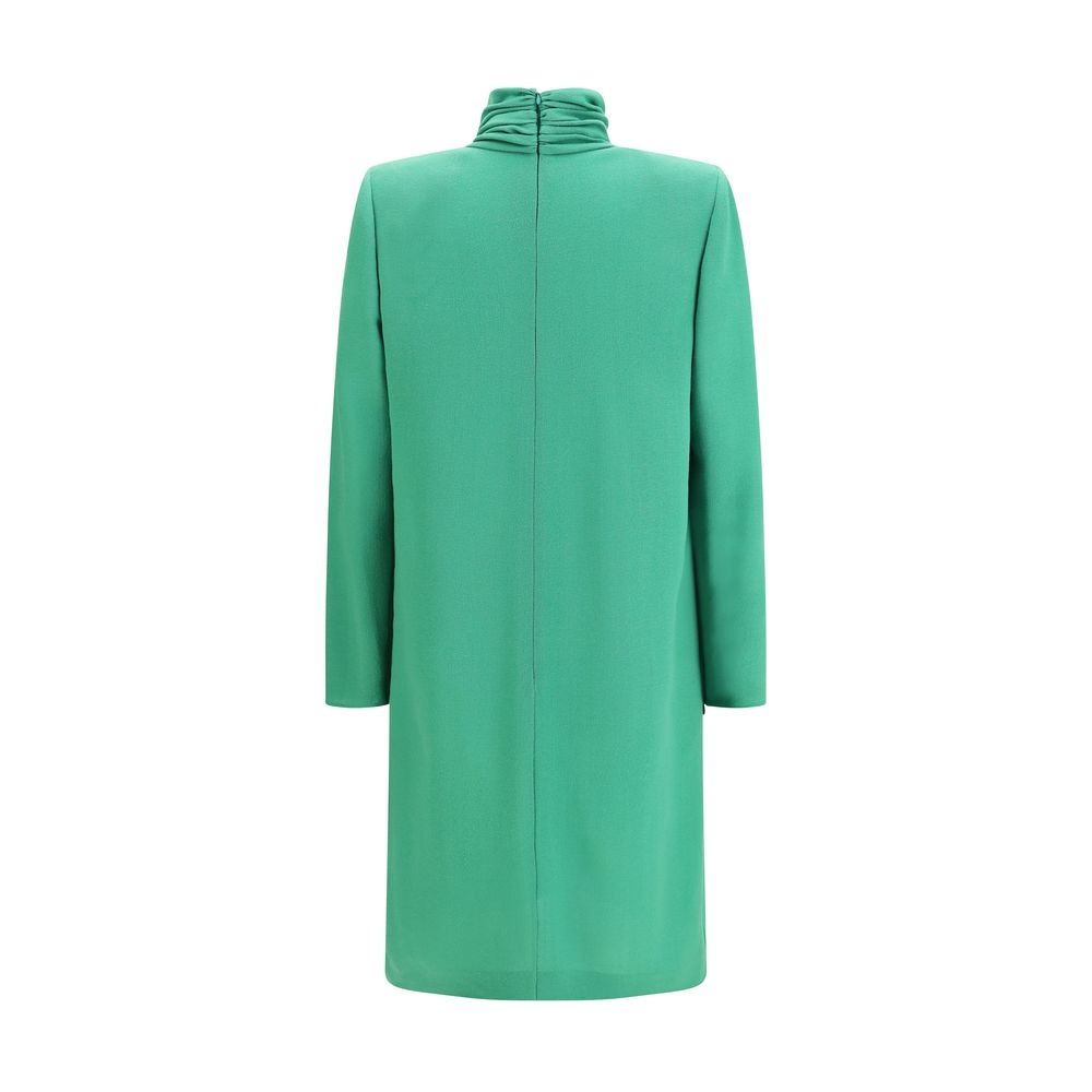 Valentino Garavani Bicolor Wool Oves Aries Casual Dress - Eljoys Fashion 