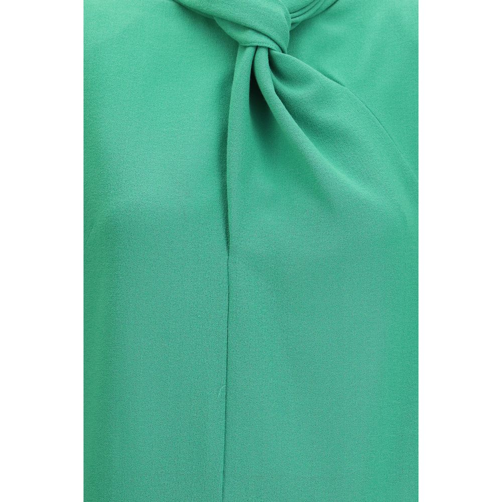 Valentino Garavani Bicolor Wool Oves Aries Casual Dress - Eljoys Fashion 