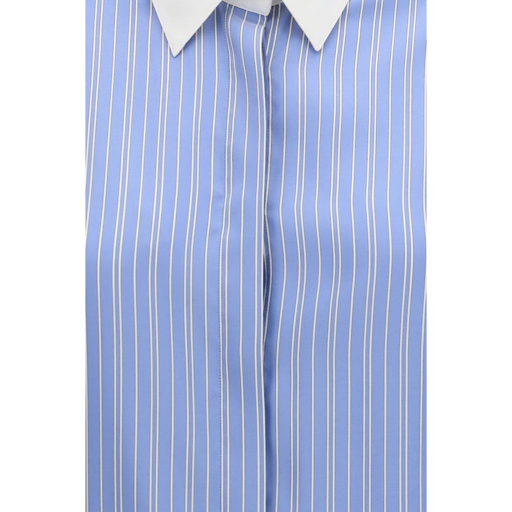 Tom Ford Blue Silk Dress Shirt - Eljoys Fashion 