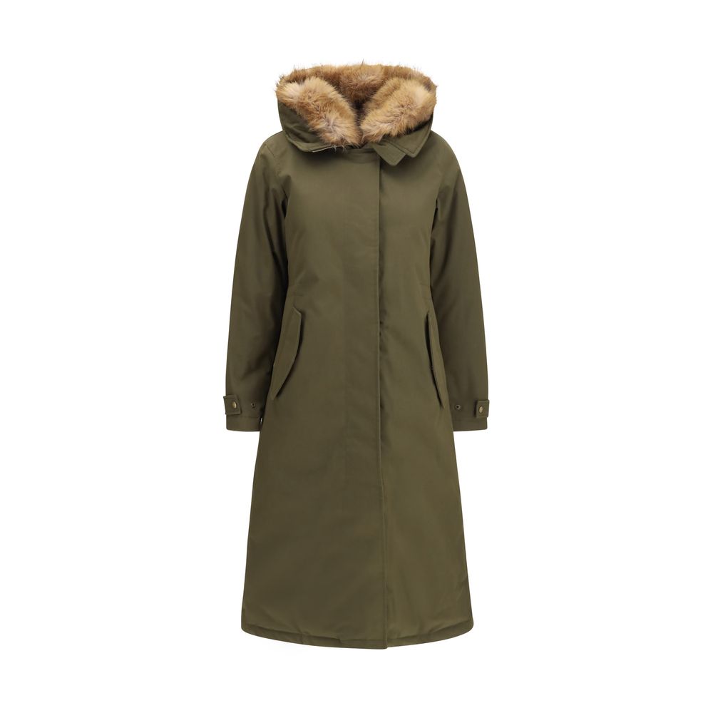 Woolrich Bicolor Cotton Parka - Eljoys Fashion 