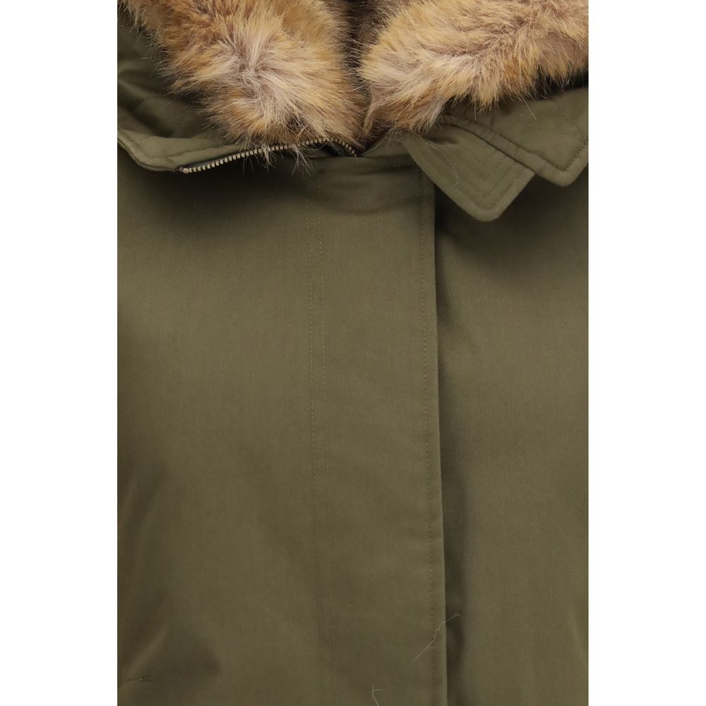 Woolrich Bicolor Cotton Parka - Eljoys Fashion 