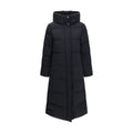 Woolrich Black Polyamide Full-Length Jacket - Eljoys Fashion 