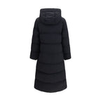 Woolrich Black Polyamide Full-Length Jacket - Eljoys Fashion 
