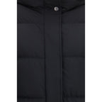 Woolrich Black Polyamide Full-Length Jacket - Eljoys Fashion 