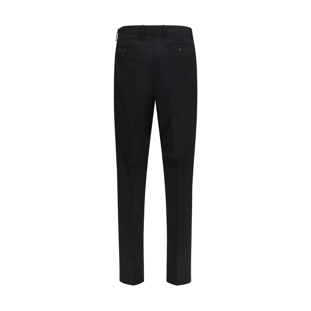 Fendi Black Mohair Dress Pants - Eljoys Fashion 