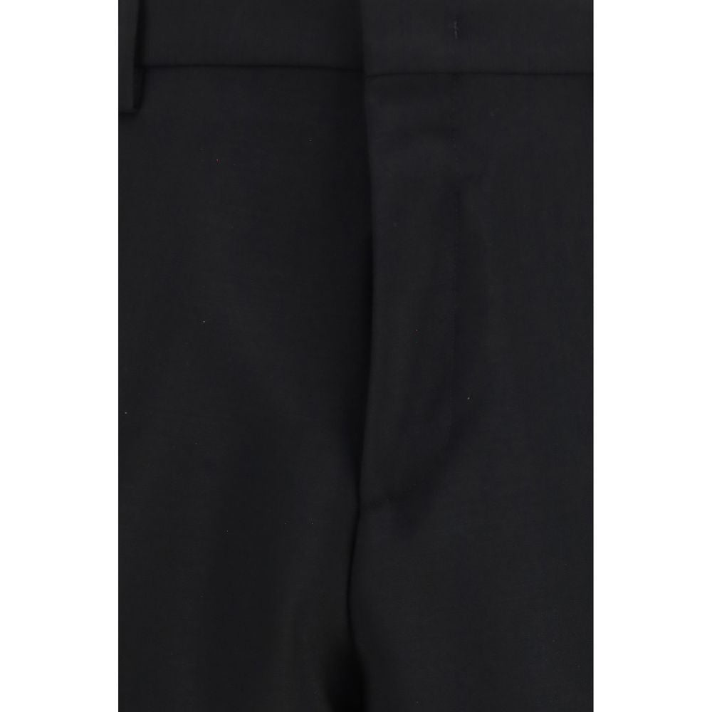 Fendi Black Mohair Dress Pants - Eljoys Fashion 