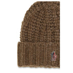 Moncler Grenoble Brown Alpaca Vicugna Pacos Beanie - Eljoys Fashion 