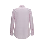 Finamore Multicolor Cotton Dress Shirt - Eljoys Fashion 