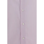 Finamore Multicolor Cotton Dress Shirt - Eljoys Fashion 