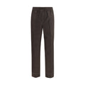 Brioni Brown Wool Oves Aries Casual Pants - Eljoys Fashion 