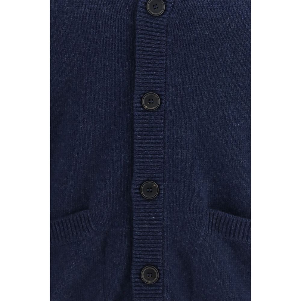 Prada Blue Cashmere Cardigan - Eljoys Fashion 