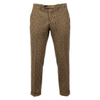Roberto Pepe Luxury Brown Viscose Men Pant - Eljoys Fashion 